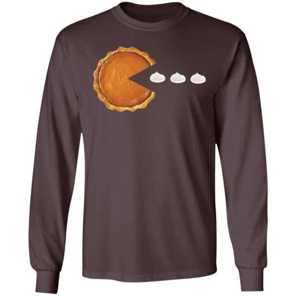 Pumpkin Pie Eating Whipped Cream Thanksgiving Shirt