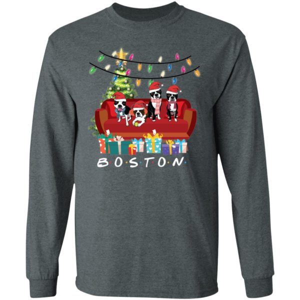 French Bulldog Boston Christmas Shirt