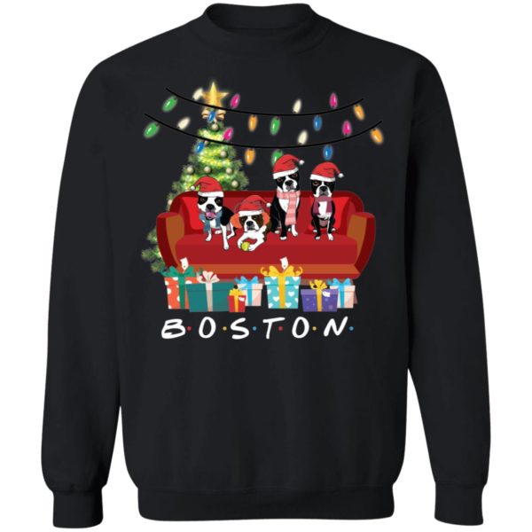 French Bulldog Boston Christmas Shirt