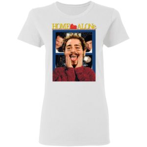 Post Malone Home Alone Mashup Macaulay Culkin Christmas Shirt