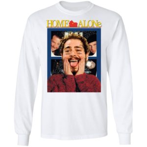 Post Malone Home Alone Mashup Macaulay Culkin Christmas Shirt