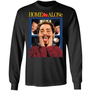 Post Malone Home Alone Mashup Macaulay Culkin Christmas Shirt