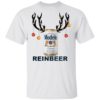 Modelo Reinbeer Funny Beer Reindeer Christmas Shirt
