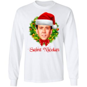 Nicolas Cage Saint Nicolas Christmas Sweatshirt