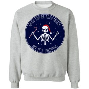 When you're dead inside but it's christmas