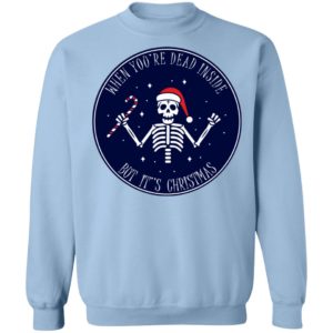 When you're dead inside but it's christmas