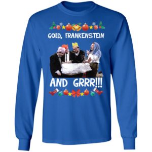 Bottom Richie and Eddie Gold Frankenstein And Grrr Ugly Shirt
