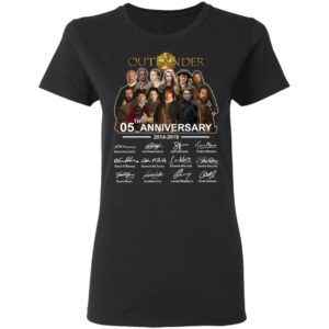 Outlander Season Teaser 5th Anniversary 2014 2019 signature shirt