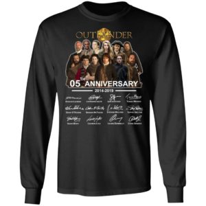 Outlander Season Teaser 5th Anniversary 2014 2019 signature shirt