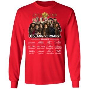 Outlander Season Teaser 5th Anniversary 2014 2019 signature shirt