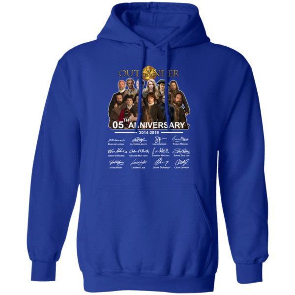 Outlander Season Teaser 5th Anniversary 2014 2019 signature shirt