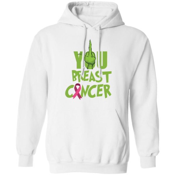 The Grinch Fuck You Breast Cancer Shirt