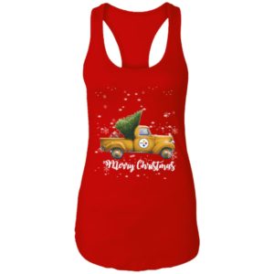 Pittsburgh Steelers Pickup Truck Merry Christmas Shirt
