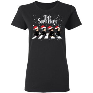 The Supremes Abbey Road Walk Christmas Shirt image The Supremes Abbey Road Walk Christmas Shirt