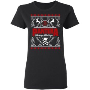 Pantera Ugly Christmas Sweater Fucking Holidays Sweatshirt image Pantera Ugly Christmas Sweater Fucking Holidays Sweatshirt