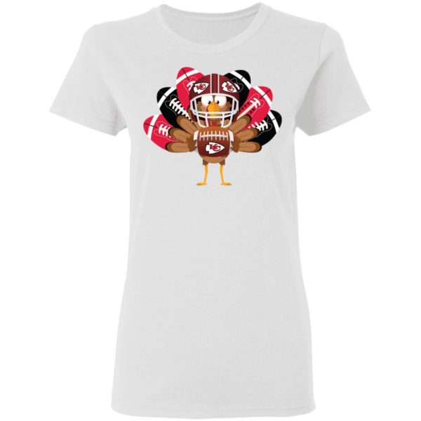 Thanksgiving Turkey Kansas City Chiefs Shirt