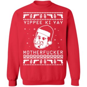 John McClane Yippee Ki Yay Motherfucker Christmas Sweater