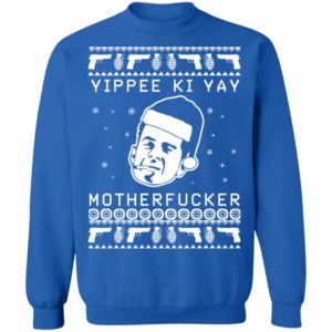John McClane Yippee Ki Yay Motherfucker Christmas Sweater