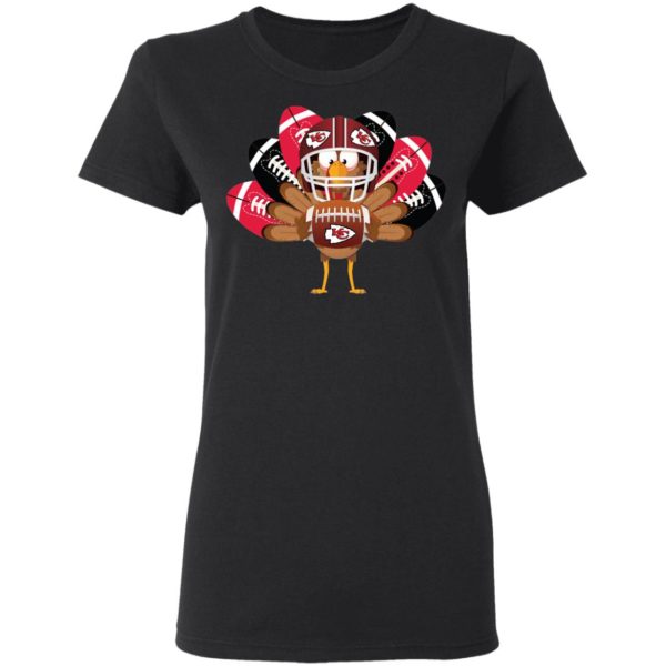 Thanksgiving Turkey Kansas City Chiefs Shirt