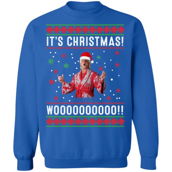Ric Flair It's Christmas Woooooo Sweatshirt