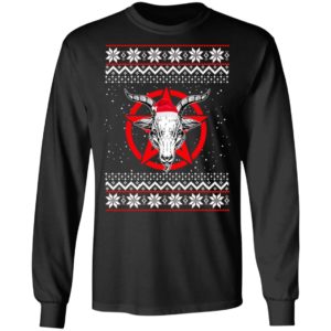 Satanic Pentagram Christmas Sweatshirt image Satanic Pentagram Christmas Sweatshirt