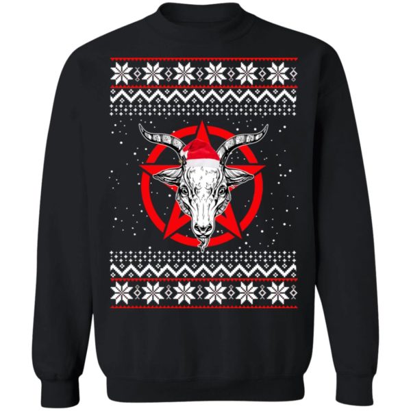 Satanic Pentagram Christmas Sweatshirt