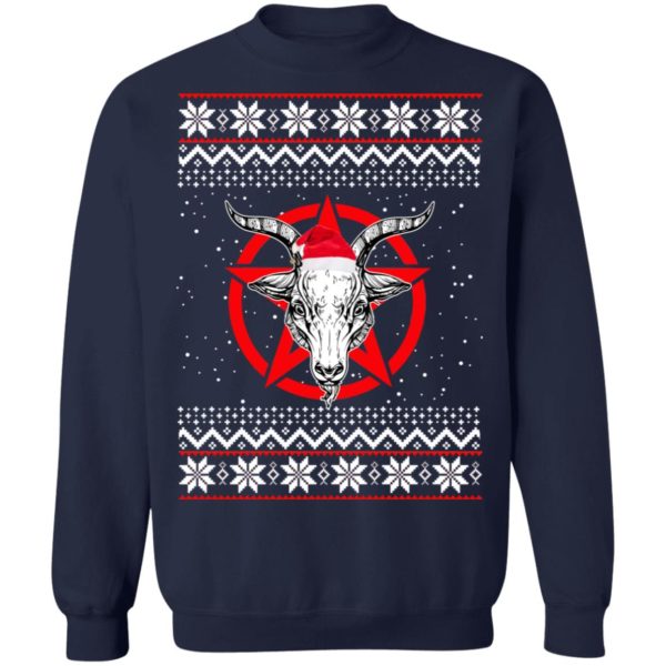 Satanic Pentagram Christmas Sweatshirt