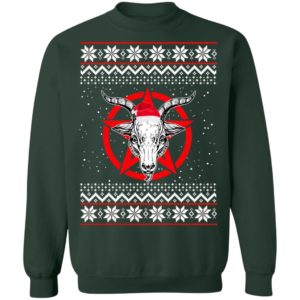 Satanic Pentagram Christmas Sweatshirt image Satanic Pentagram Christmas Sweatshirt