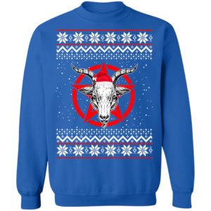 Satanic Pentagram Christmas Sweatshirt image Satanic Pentagram Christmas Sweatshirt
