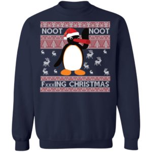 Pingu Noot Noot Fucking Christmas Shirt
