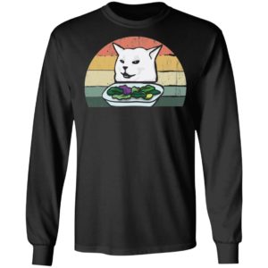 Cat Eating Salad Vintage Shirt