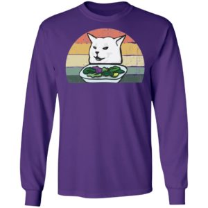 Cat Eating Salad Vintage Shirt