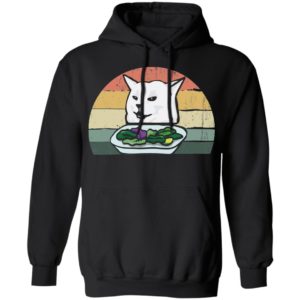 Cat Eating Salad Vintage Shirt