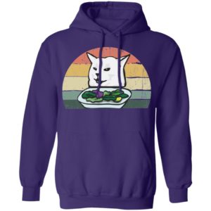 Cat Eating Salad Vintage Shirt