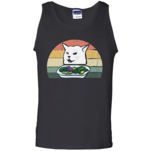 Cat Eating Salad Vintage Shirt