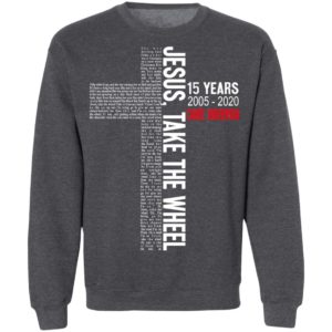 Carrie Underwood Jesus Take The Wheel Lyric Jesus Cross Typography Shirt