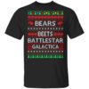 Bears Beets Battlestar Galactica Christmas Sweater