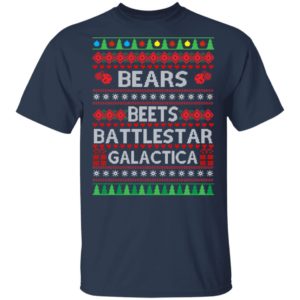 Bears Beets Battlestar Galactica Christmas Sweater