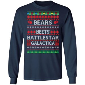 Bears Beets Battlestar Galactica Christmas Sweater