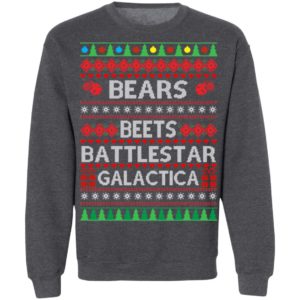 Bears Beets Battlestar Galactica Christmas Sweater