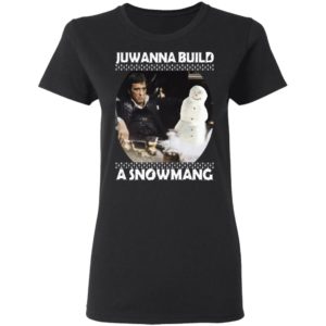 Scarface Junwanna Build A Snowman Christmas Sweater