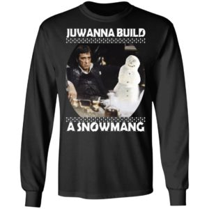 Scarface Junwanna Build A Snowman Christmas Sweater