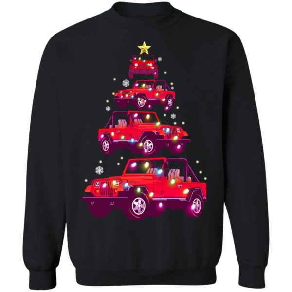 Jeep Christmas Tree Sweatshirt