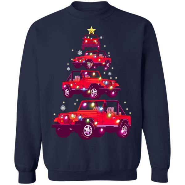 Jeep Christmas Tree Sweatshirt