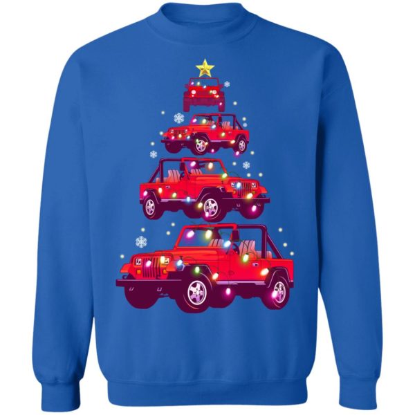 Jeep Christmas Tree Sweatshirt