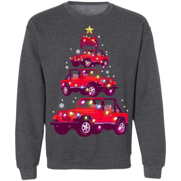 Jeep Christmas Tree Sweatshirt