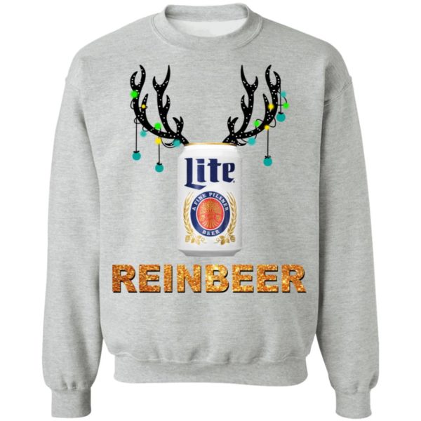 Miller Lite Reinbeer Sweater