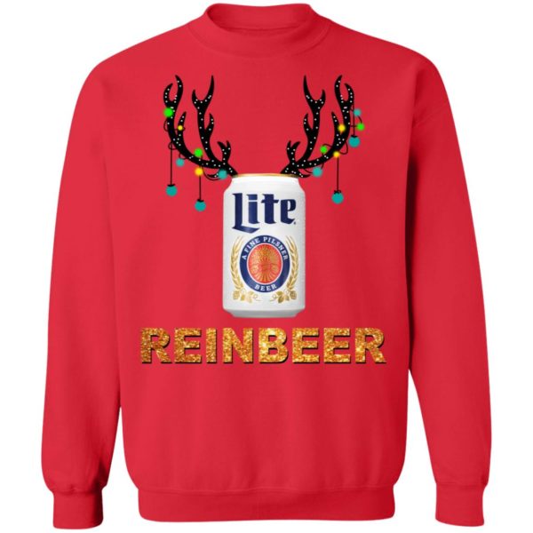 Miller Lite Reinbeer Sweater