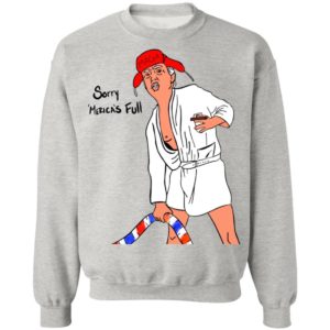 Christmas Trump Maga Sorry Mericas Full Sweatshirt image Christmas Trump Maga Sorry Mericas Full Sweatshirt