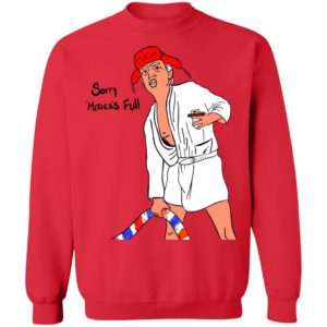 Christmas Trump Maga Sorry Mericas Full Sweatshirt image Christmas Trump Maga Sorry Mericas Full Sweatshirt